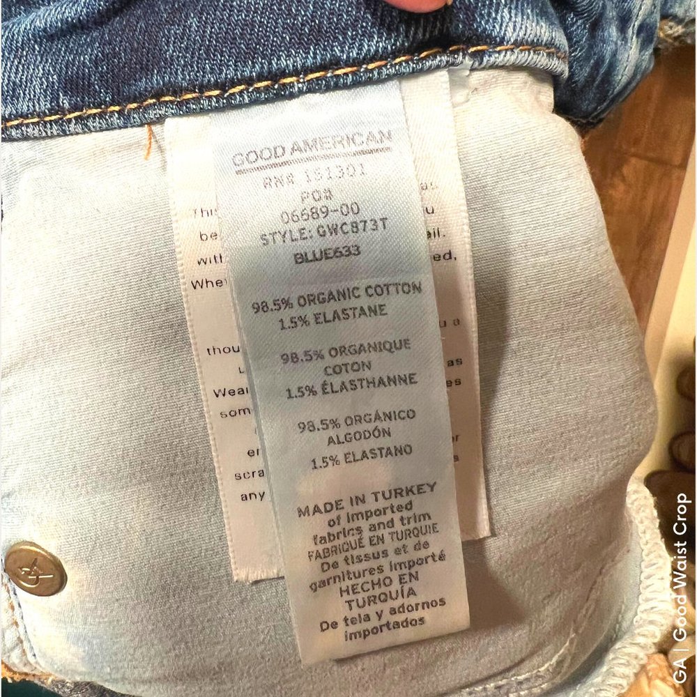 GOOD AMERICAN, Good Waist Cropped, 30 - Picture 4 of 7